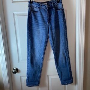 Pacsun Mom Jean Womens 26 Medium Wash 90s High Rise Denim Relaxed Retro Cotton